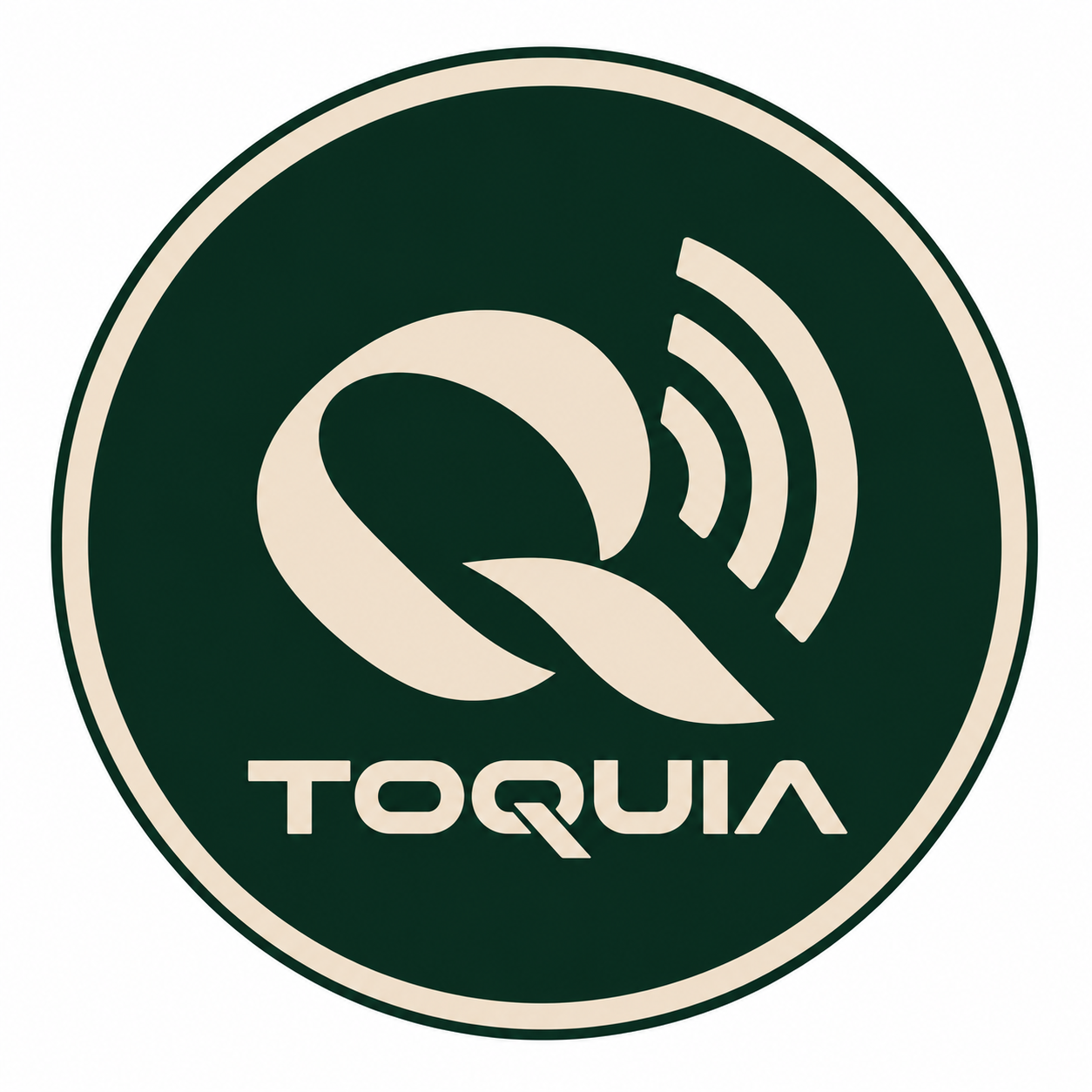 TOQUIA · Logotipo oficial